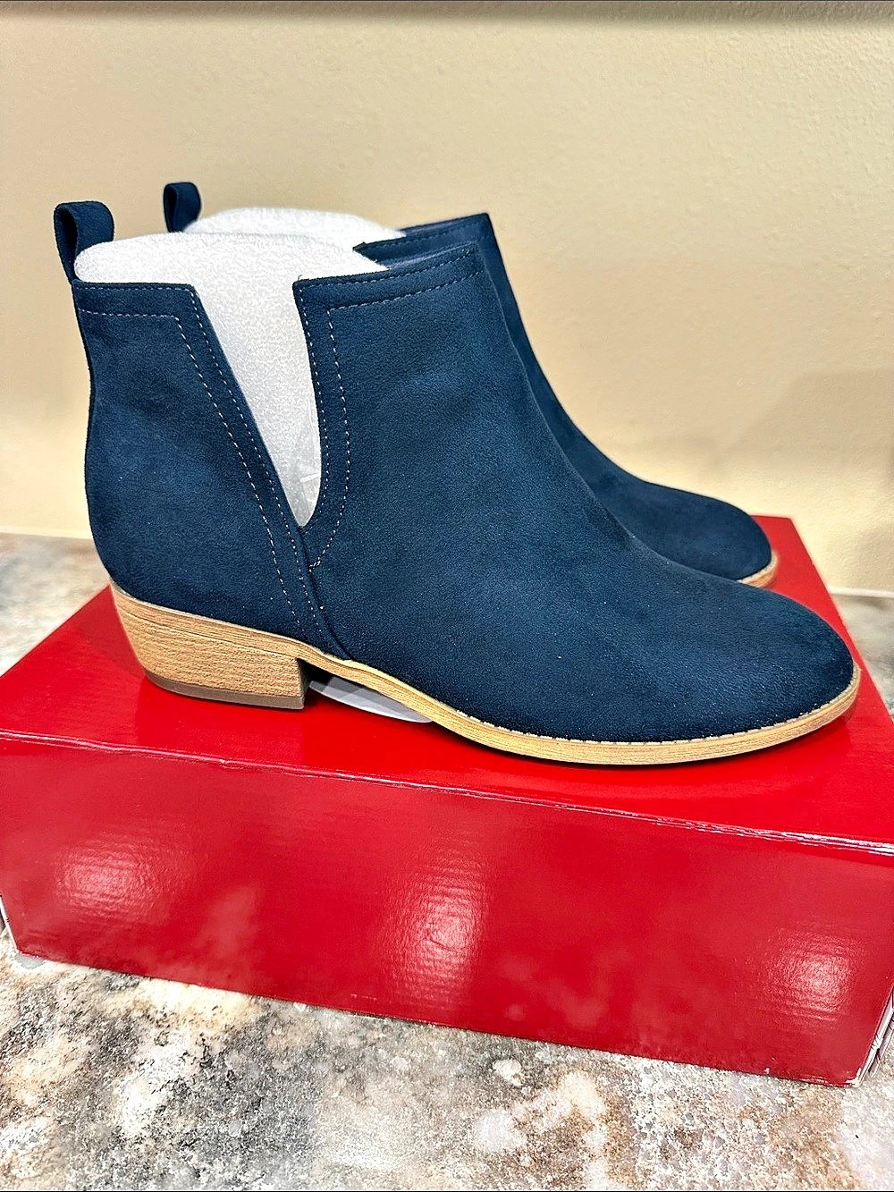 Journee Rini Blue Ankle Boots US 9 New